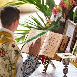 Usage de la pale durant la sainte messe