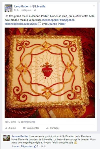 Remerciement don JP à Icrsp Gabon