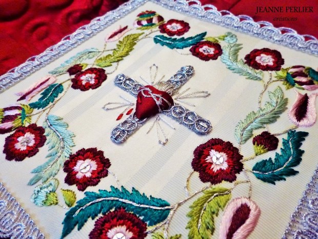 JEANNE PERLIER - Levantine - détail broderie